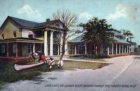 Tashmoo Park - The Landing Then (newer photo)